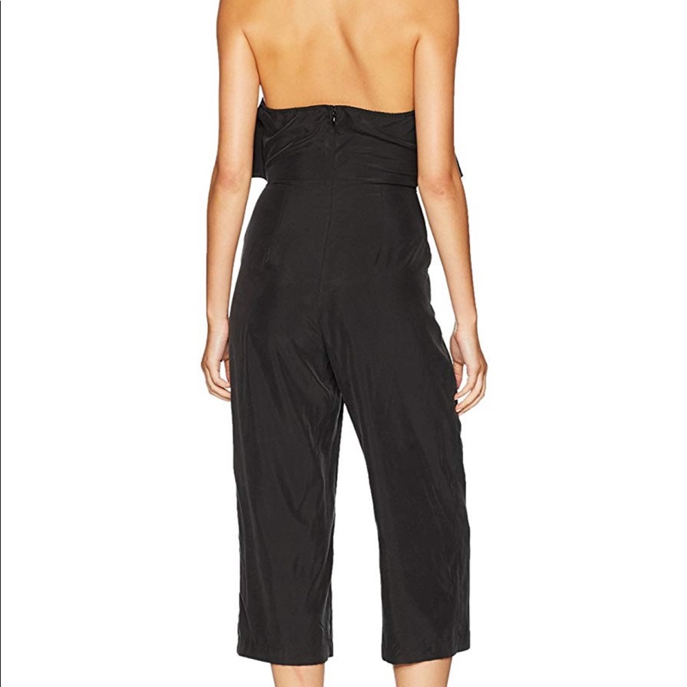 BCBGeneration Ruffle Halter Jumpsuit - Picture 5 of 5